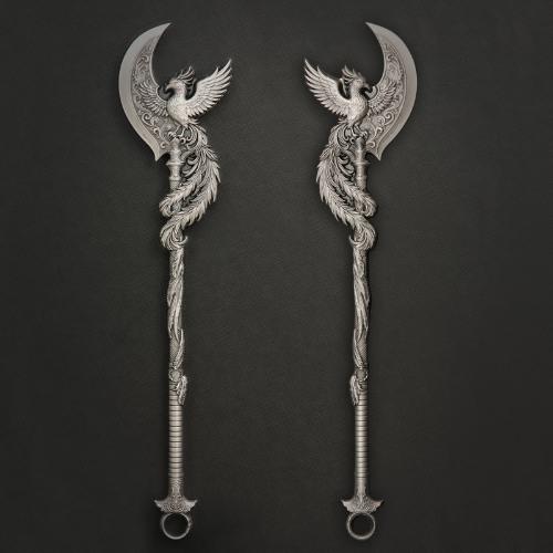 지신 갈루스 언월도 무정형 메달